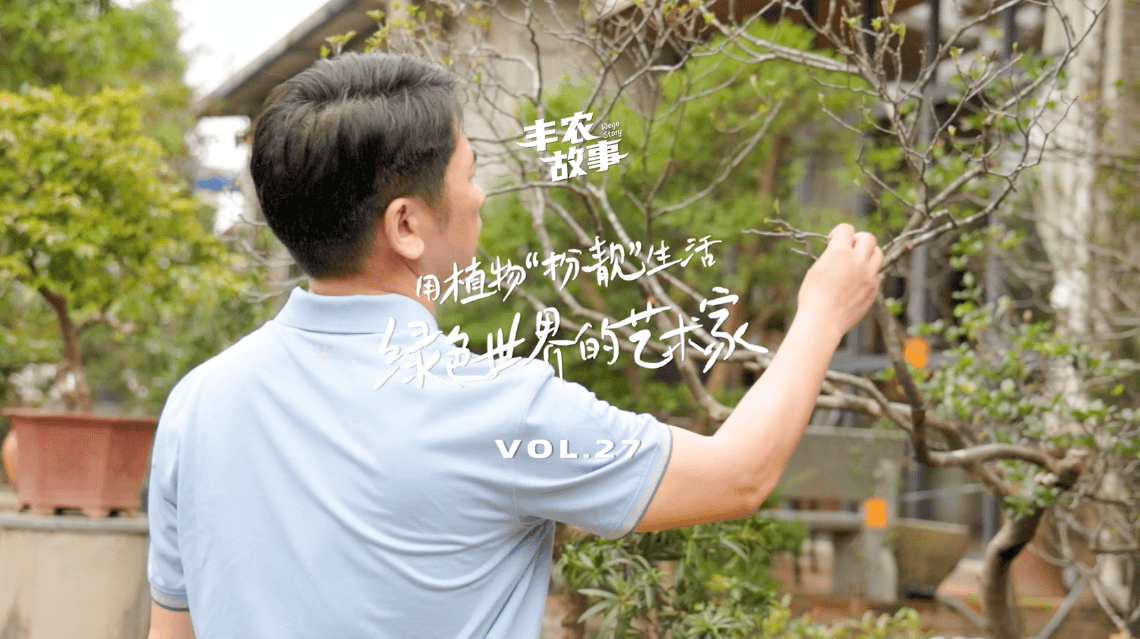 17年，他用一草一木去点亮了一个个家。